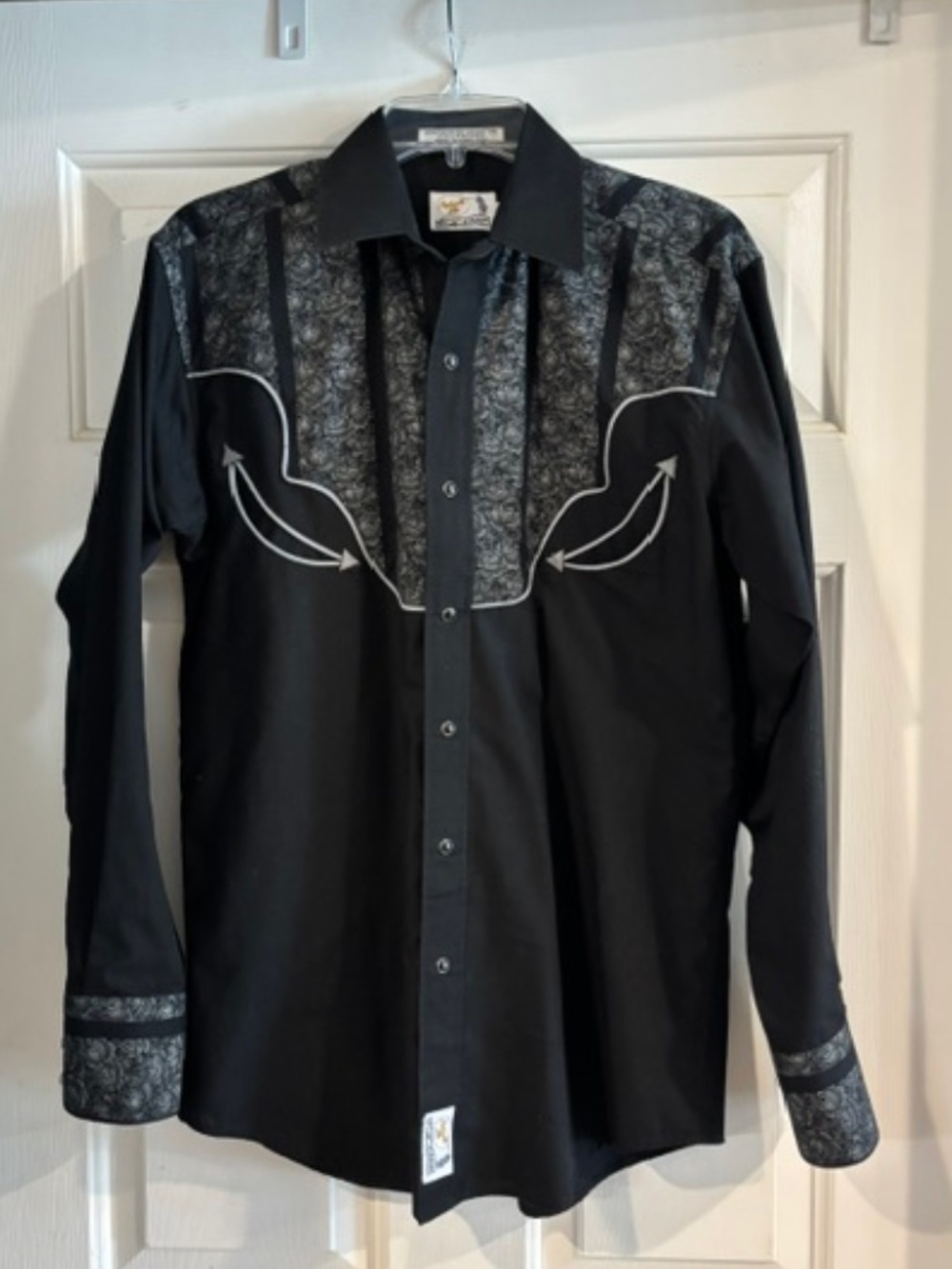 Panhandle Slim Men's Retro western shirt- SZ-M NICE!